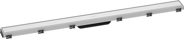 Hansgrohe RainDrain Match Finish Set Shower Drain 1000 With Height Adjustable Frame - Matt White - 56041700 - TAP 'N' SHOWER