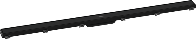 Hansgrohe RainDrain Match Finish Set Shower Drain 1200 With Height Adjustable Frame - Matt Black - 56042670 - TAP 'N' SHOWER