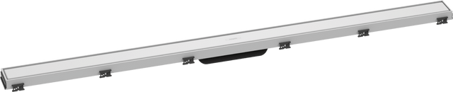 Hansgrohe RainDrain Match Finish Set Shower Drain 1200 With Height Adjustable Frame - Matt White - 56042700 - TAP 'N' SHOWER