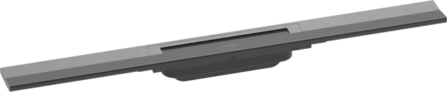 Hansgrohe RainDrain Flex Finish Set Shower Drain 700 Cuttable - Brushed Black Chrome - 56043340 - TAP 'N' SHOWER