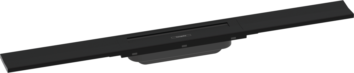 Hansgrohe RainDrain Flex Finish Set Shower Drain 700 Cuttable - Matt Black - 56043670 - TAP 'N' SHOWER