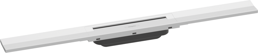 Hansgrohe RainDrain Flex Finish Set Shower Drain 700 Cuttable - Matt White - 56043700 - TAP 'N' SHOWER