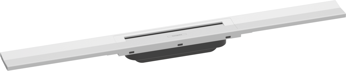 Hansgrohe RainDrain Flex Finish Set Shower Drain 700 Cuttable - Matt White - 56043700 - TAP 'N' SHOWER