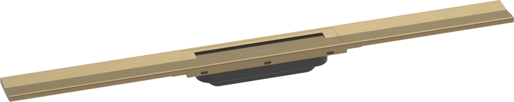 Hansgrohe RainDrain Flex Finish Set Shower Drain 800 Cuttable - Brushed Bronze - 56044140 - TAP 'N' SHOWER