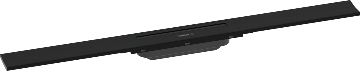 Hansgrohe RainDrain Flex Finish Set Shower Drain 800 Cuttable - Matt Black - 56044670 - TAP 'N' SHOWER