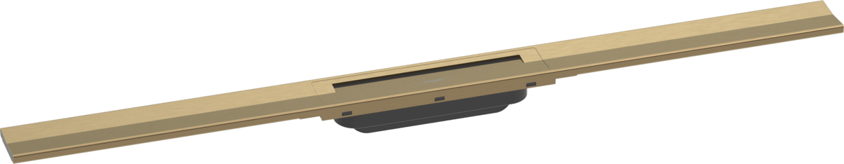 Hansgrohe Raindrain Flex Finish Set Shower Drain 900 Cuttable - Brushed Bronze - 56045140 - TAP 'N' SHOWER