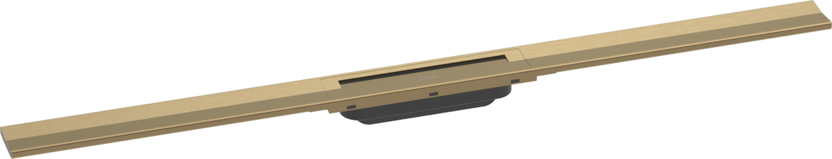 Hansgrohe Raindrain Flex Finish Set Shower Drain 1000 Cuttable - Brushed Bronze - 56046140 - TAP 'N' SHOWER