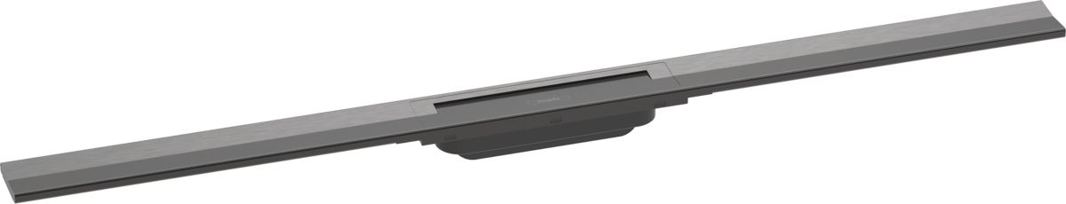 Hansgrohe Raindrain Flex Finish Set Shower Drain 1000 Cuttable - Brushed Black Chrome - 56046340 - TAP 'N' SHOWER