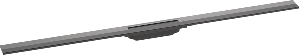 Hansgrohe RainDrain Flex Finish Set Shower Drain 800 Cuttable - Brushed Black Chrome - 56047340 - TAP 'N' SHOWER