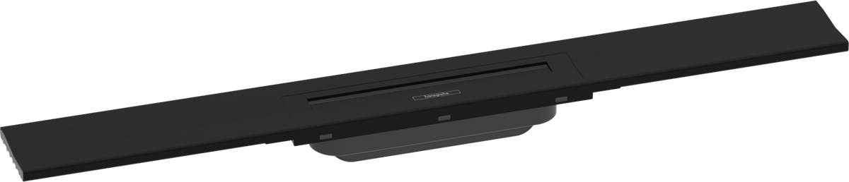 Hansgrohe Raindrain Flex Finish Set Shower Drain 700 Cuttable For Wall Mounting - Matt Black - 56050670 - TAP 'N' SHOWER