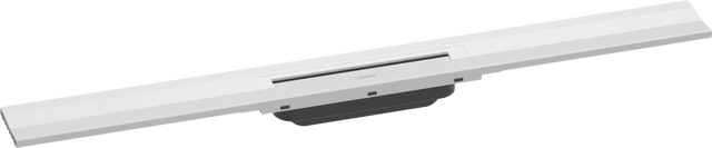 Hansgrohe Raindrain Flex Finish Set Shower Drain 800 Cuttable For Wall Mounting - Matt White - 56051700 - TAP 'N' SHOWER