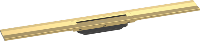 Hansgrohe Raindrain Flex Finish Set Shower Drain 800 Cuttable For Wall Mounting - Polished Gold Optic - 56051990 - TAP 'N' SHOWER