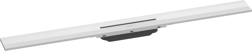 Hansgrohe RainDrain Flex Finish Set Shower Drain 900 Cuttable For Wall Mounting - Matt White - 56052700 - TAP 'N' SHOWER