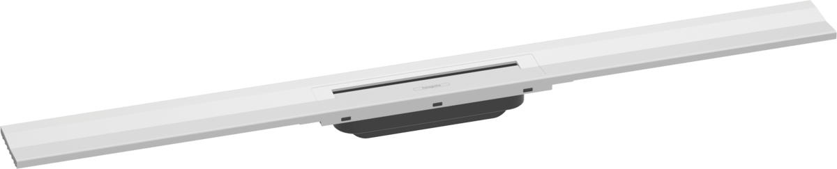 Hansgrohe RainDrain Flex Finish Set Shower Drain 900 Cuttable For Wall Mounting - Matt White - 56052700 - TAP 'N' SHOWER