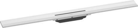 Hansgrohe RainDrain Flex Finish Set Shower Drain 900 Cuttable For Wall Mounting - Matt White - 56052700 - TAP 'N' SHOWER