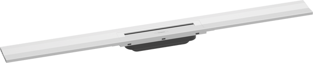 Hansgrohe RainDrain Flex Finish Set Shower Drain 900 Cuttable For Wall Mounting - Matt White - 56052700 - TAP 'N' SHOWER