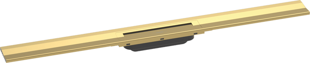 Hansgrohe RainDrain Flex Finish Set Shower Drain 900 Cuttable For Wall Mounting - Polished Gold Optic - 56052990 - TAP 'N' SHOWER