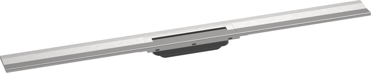 Hansgrohe RainDrain Flex Finish Set Shower Drain 1000 Cuttable For Wall Mounting - Brushed Stainless Steel - 56053800 - TAP 'N' SHOWER