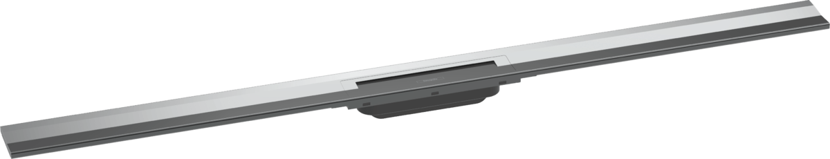 Hansgrohe Raindrain Flex Finish Set Shower Drain 1200 Cuttable For Wall Mounting - Chrome - 56054000 - TAP 'N' SHOWER