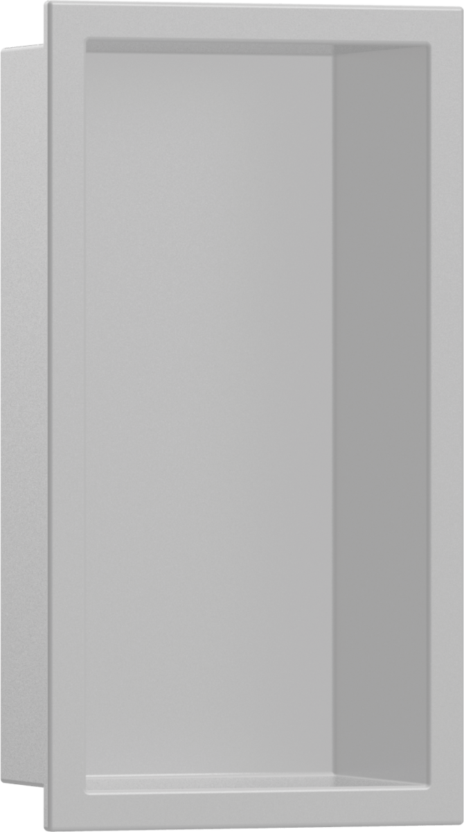 Hansgrohe Xtrastoris Original Wall Niche With Frame - Concreate Grey - 56092380 - TAP 'N' SHOWER