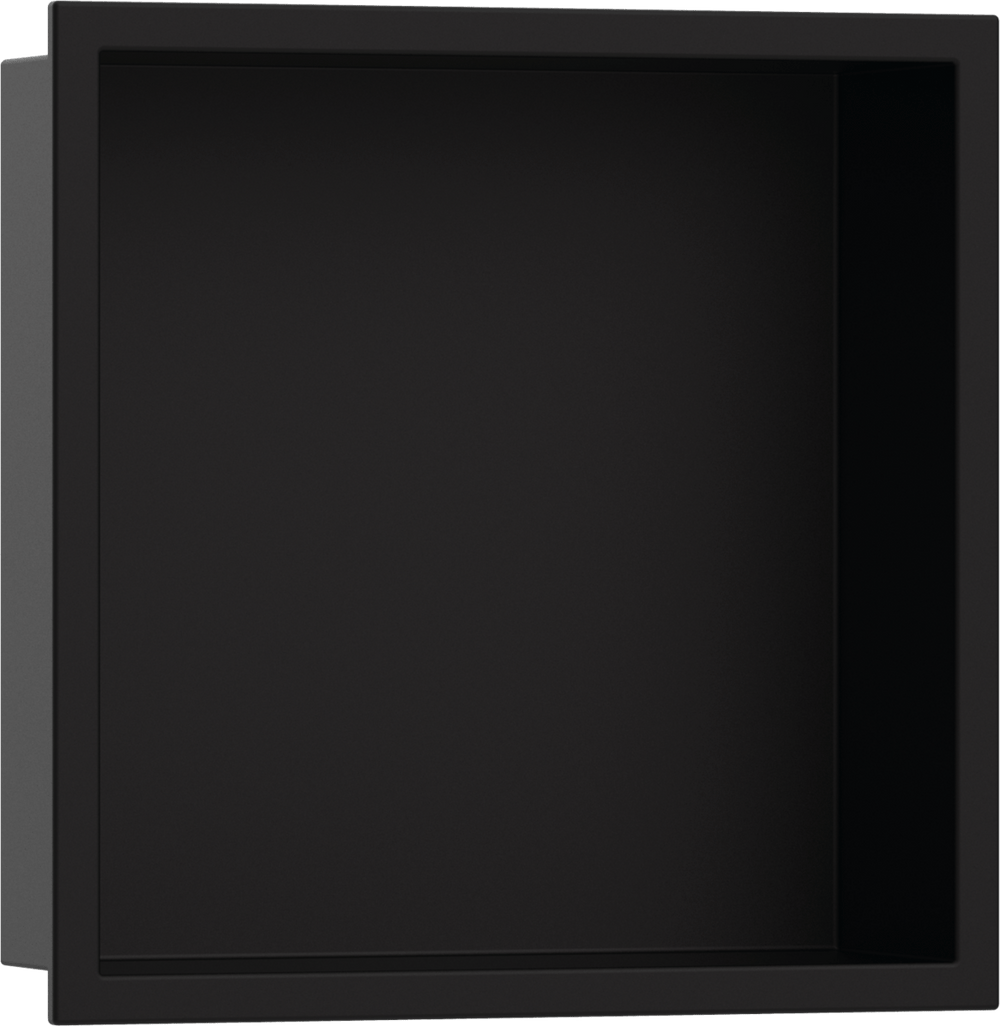 Hansgrohe Xtrastoris Original Wall Niche With Frame 300/300/100 - Matt Black - 56061670 - TAP 'N' SHOWER