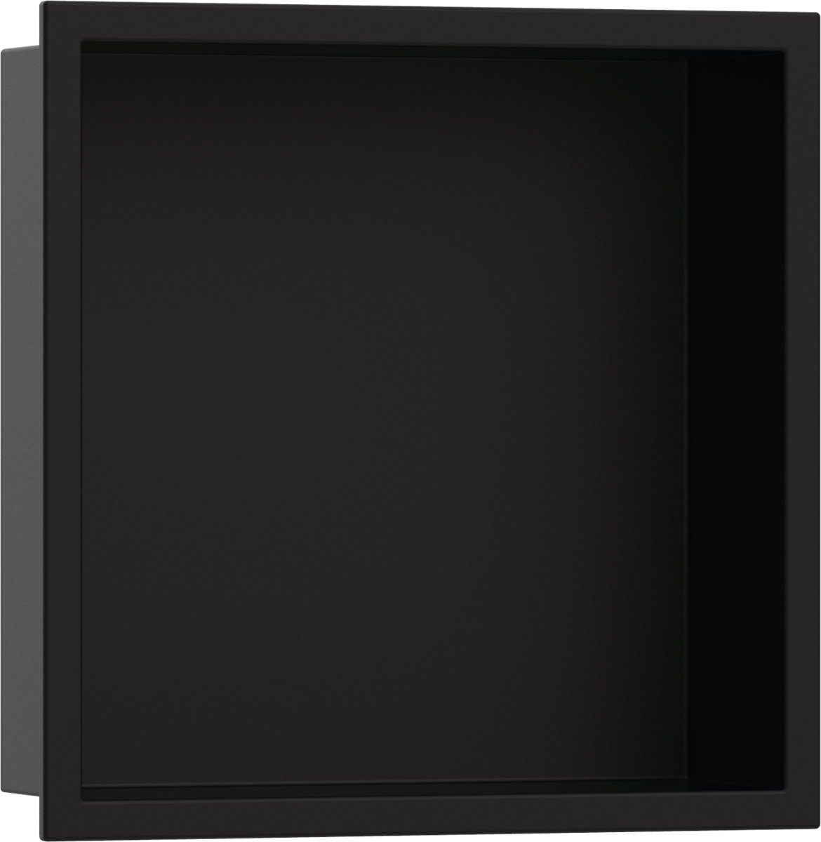 Hansgrohe Xtrastoris Original Wall Niche With Frame 300/300/100 - Matt Black - 56061670 - TAP 'N' SHOWER