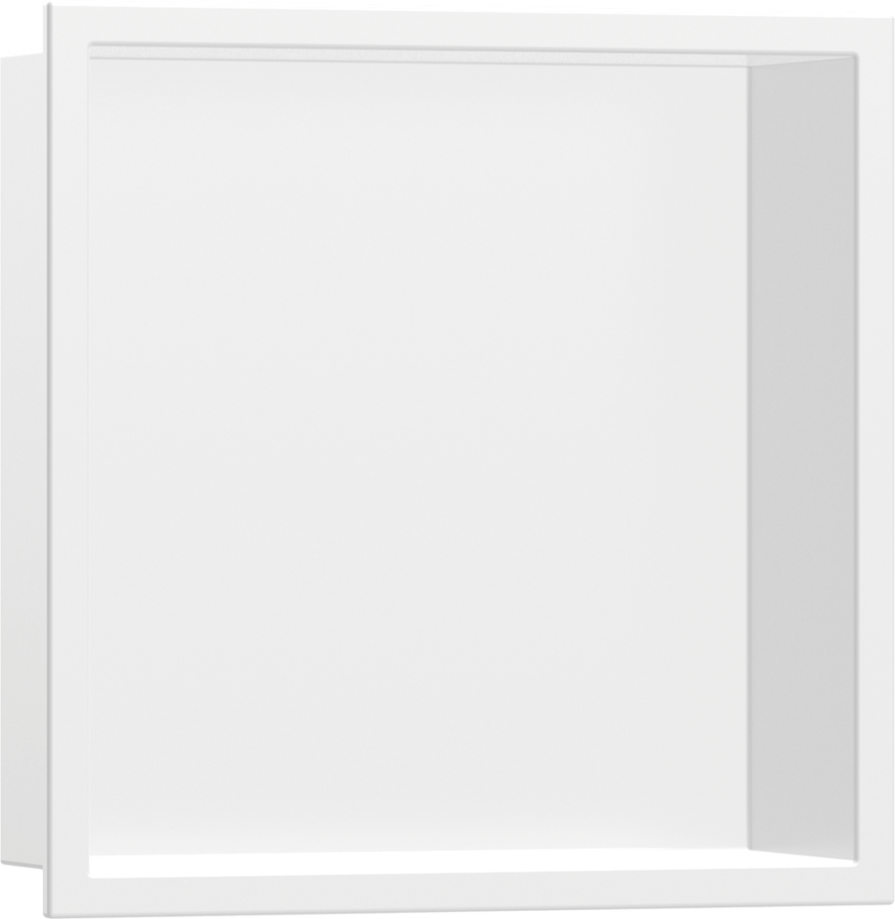 Hansgrohe Xtrastoris Original Wall Niche With Frame 300/300/100 - Matt White - 56061700 - TAP 'N' SHOWER