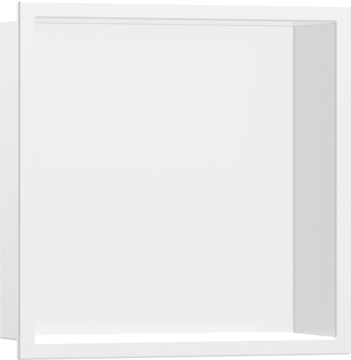 Hansgrohe Xtrastoris Original Wall Niche With Frame 300/300/100 - Matt White - 56061700 - TAP 'N' SHOWER