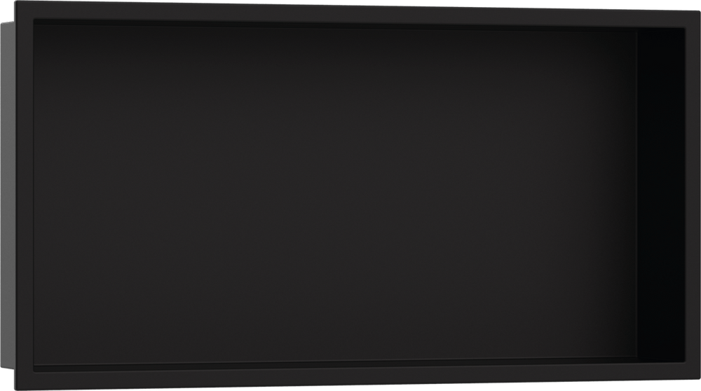 Hansgrohe XtraStoris Original Wall Niche With Frame 300/600/100 - Matt Black - 56064670 - TAP 'N' SHOWER