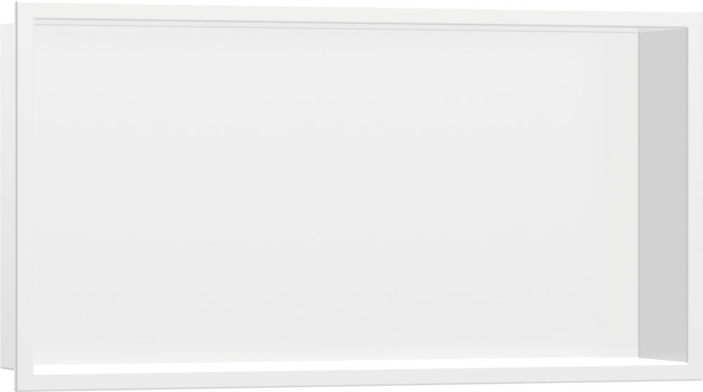 Hansgrohe XtraStoris Original Wall Niche With Frame 300/600/100 - Matt White - 56064700 - TAP 'N' SHOWER