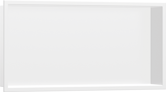 Hansgrohe XtraStoris Original Wall Niche With Frame 300/600/100 - Matt White - 56064700 - TAP 'N' SHOWER