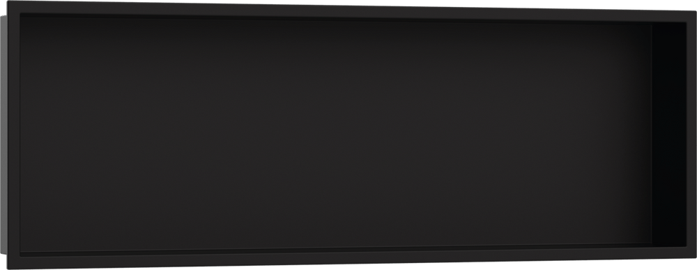 Hansgrohe Xtrastoris Original Wall Niche With Frame 300/900/100 - Matt Black - 56067670 - TAP 'N' SHOWER