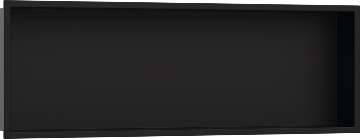 Hansgrohe Xtrastoris Original Wall Niche With Frame 300/900/100 - Matt Black - 56067670 - TAP 'N' SHOWER