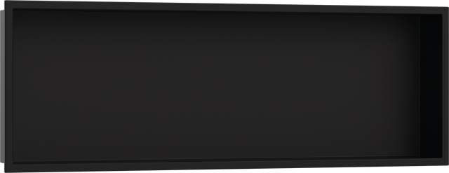 Hansgrohe Xtrastoris Original Wall Niche With Frame 300/900/100 - Matt Black - 56067670 - TAP 'N' SHOWER