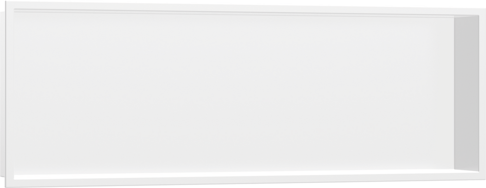 Hansgrohe Xtrastoris Original Wall Niche With Frame 300/900/100 - Matt White - 56067700 - TAP 'N' SHOWER