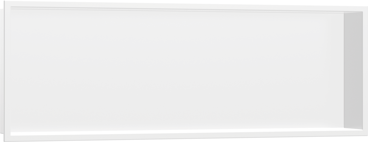 Hansgrohe Xtrastoris Original Wall Niche With Frame 300/900/100 - Matt White - 56067700 - TAP 'N' SHOWER