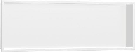 Hansgrohe Xtrastoris Original Wall Niche With Frame 300/900/100 - Matt White - 56067700 - TAP 'N' SHOWER