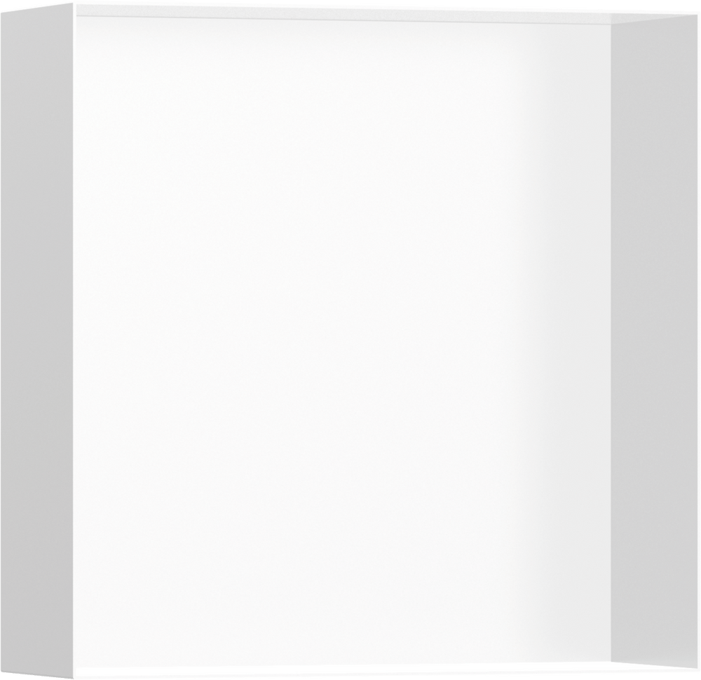 Hansgrohe XtraStoris Minimalistic Wall Niche Frameless 300/300/100 - Matt White - 56073700 - TAP 'N' SHOWER