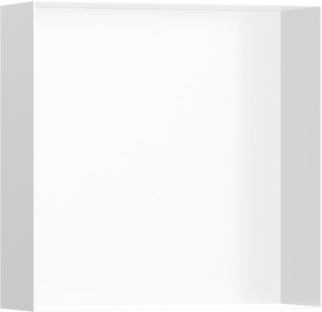 Hansgrohe XtraStoris Minimalistic Wall Niche Frameless 300/300/100 - Matt White - 56073700 - TAP 'N' SHOWER