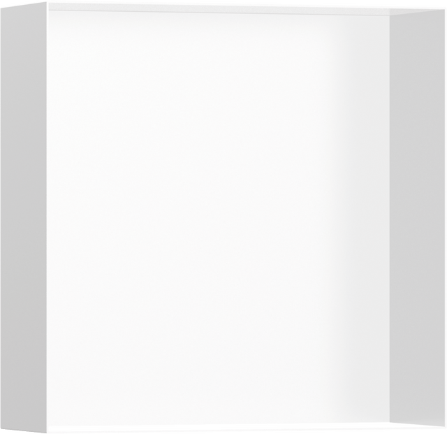 Hansgrohe XtraStoris Minimalistic Wall Niche Frameless 300/300/100 - Matt White - 56073700 - TAP 'N' SHOWER