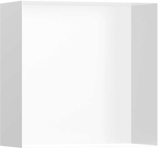 Hansgrohe XtraStoris Minimalistic Wall Niche Frameless 300/300/140 - Matt White - 56079700 - TAP 'N' SHOWER