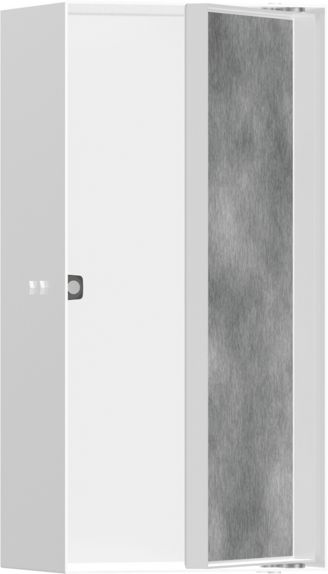 Hansgrohe XtraStoris Rock Wall Niche With Tileable Door 300/150/100 - Matt White - 56082700 - TAP 'N' SHOWER
