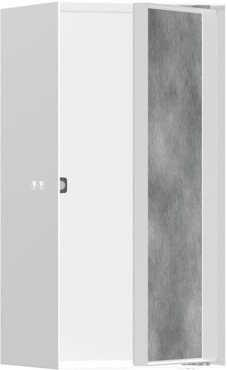Hansgrohe XtraStoris Rock Wall Niche With Tileable Door 300/150/140 - Matt White - 56088700 - TAP 'N' SHOWER