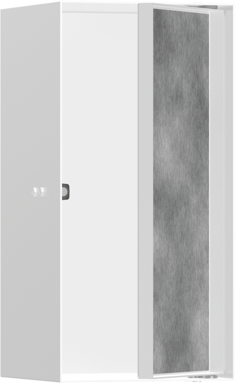 Hansgrohe XtraStoris Rock Wall Niche With Tileable Door 300/150/140 - Matt White - 56088700 - TAP 'N' SHOWER