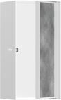 Hansgrohe XtraStoris Rock Wall Niche With Tileable Door 300/150/140 - Matt White - 56088700 - TAP 'N' SHOWER