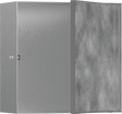 Hansgrohe XtraStoris Rock Wall Niche With Tileable Door 300/300/140 - Brushed Stainless Steel - 56091800 - TAP 'N' SHOWER