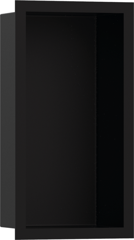 Hansgrohe XtraStoris Individual Wall Niche Matt Black With Design Frame 300x150x100 - Matt Black - 56095670 - TAP 'N' SHOWER