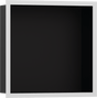 Hansgrohe XtraStoris Individual Wall Niche Matt Black With Design Frame 300/300/100 - Matt White - 56098700 - TAP 'N' SHOWER