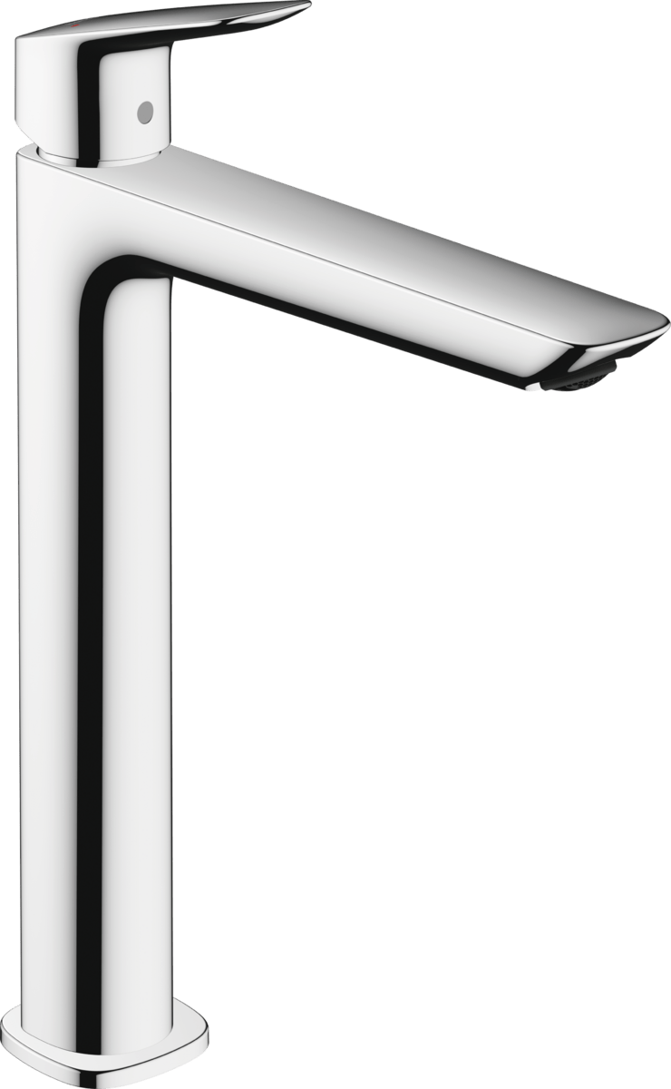 Hansgrohe Logis Single Lever Basin Mixer 240 Fine With Pop - up Waste Set - Chrome - 71257000 - TAP 'N' SHOWER