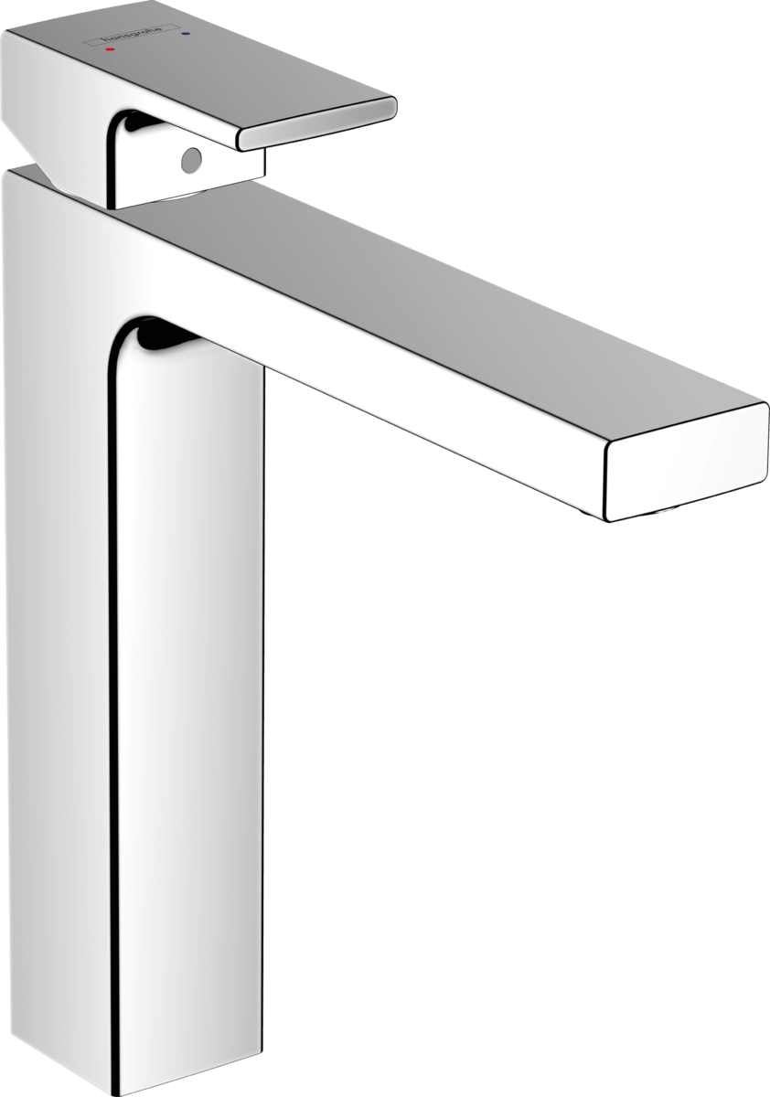 Hansgrohe Vernis Shape Single Lever Basin Mixer 190 With Pop - up Waste Set - Chrome - 71562000 - TAP 'N' SHOWER